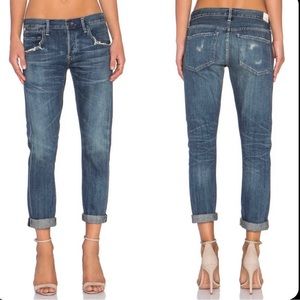 Citizens of Humanity Emerson Slim Boyfriend Ankle Jeans in Junction. Sz26